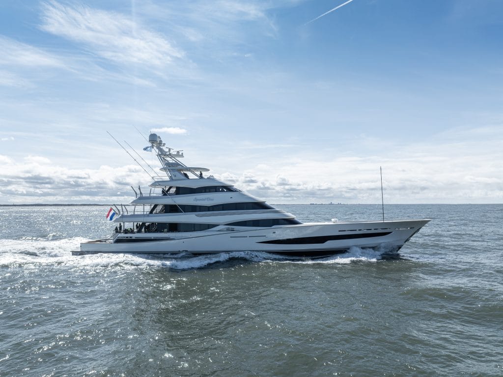 The 52.0-metres long motor yacht Special One.
